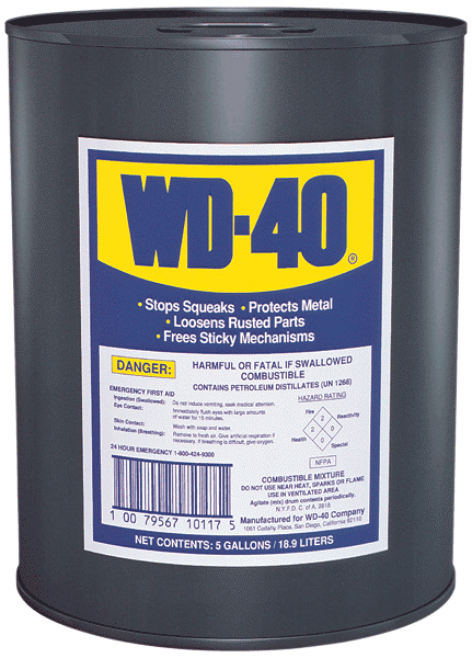 WD-40&reg; Multi-Purpose Lubricant - Bulk - 5 Gallon